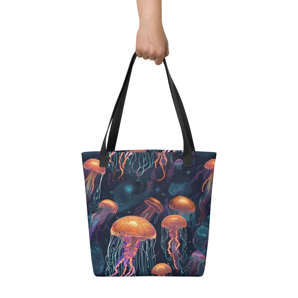 Jellyfish Reverie on Tote Bag — Front