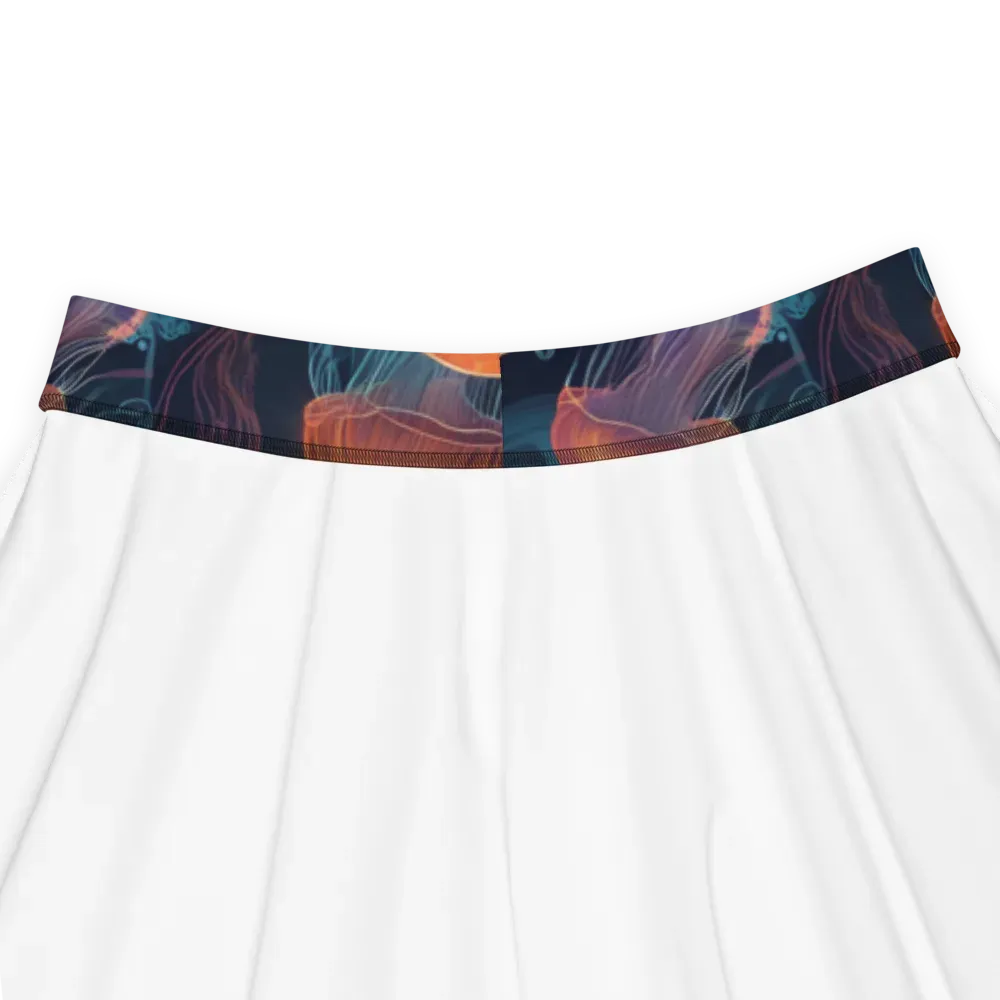 Jellyfish Reverie on Skater Skirt — Product details