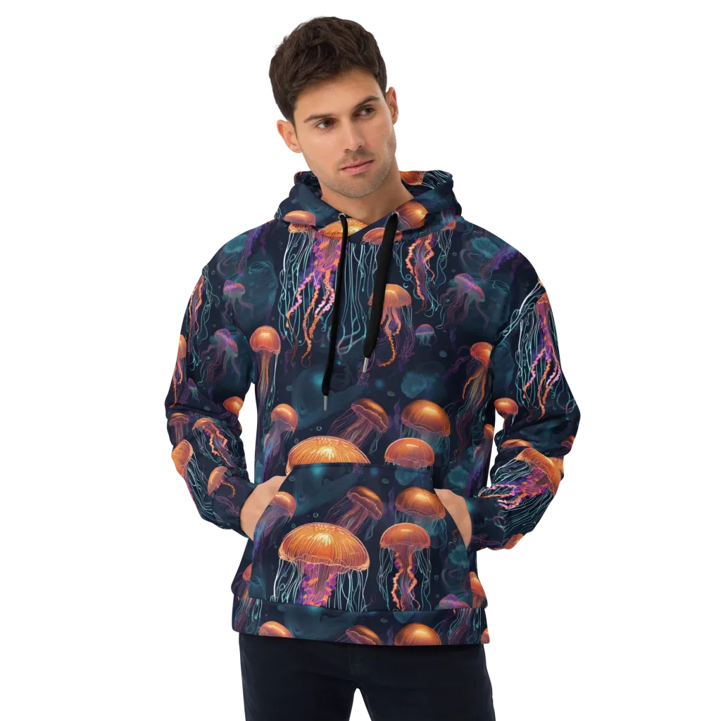 Jellyfish Reverie on Hoodie — Front