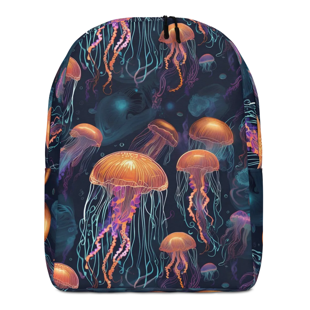 Jellyfish Reverie on Minimalist Backpack — Front