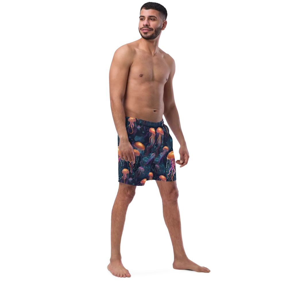 Jellyfish Reverie on Swim Trunks — Right Front