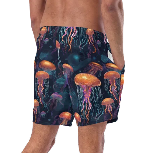 Jellyfish Reverie on a Swim Trunks