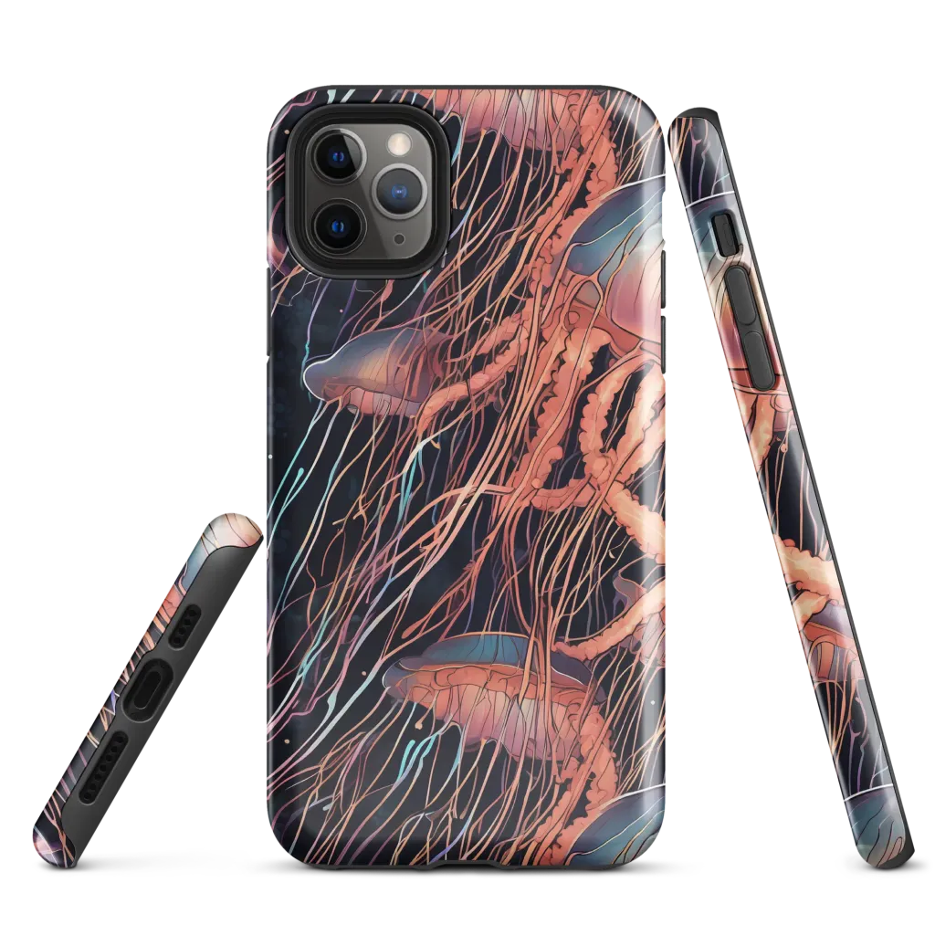 Neon Medusa on Tough Case for iPhone® — Front