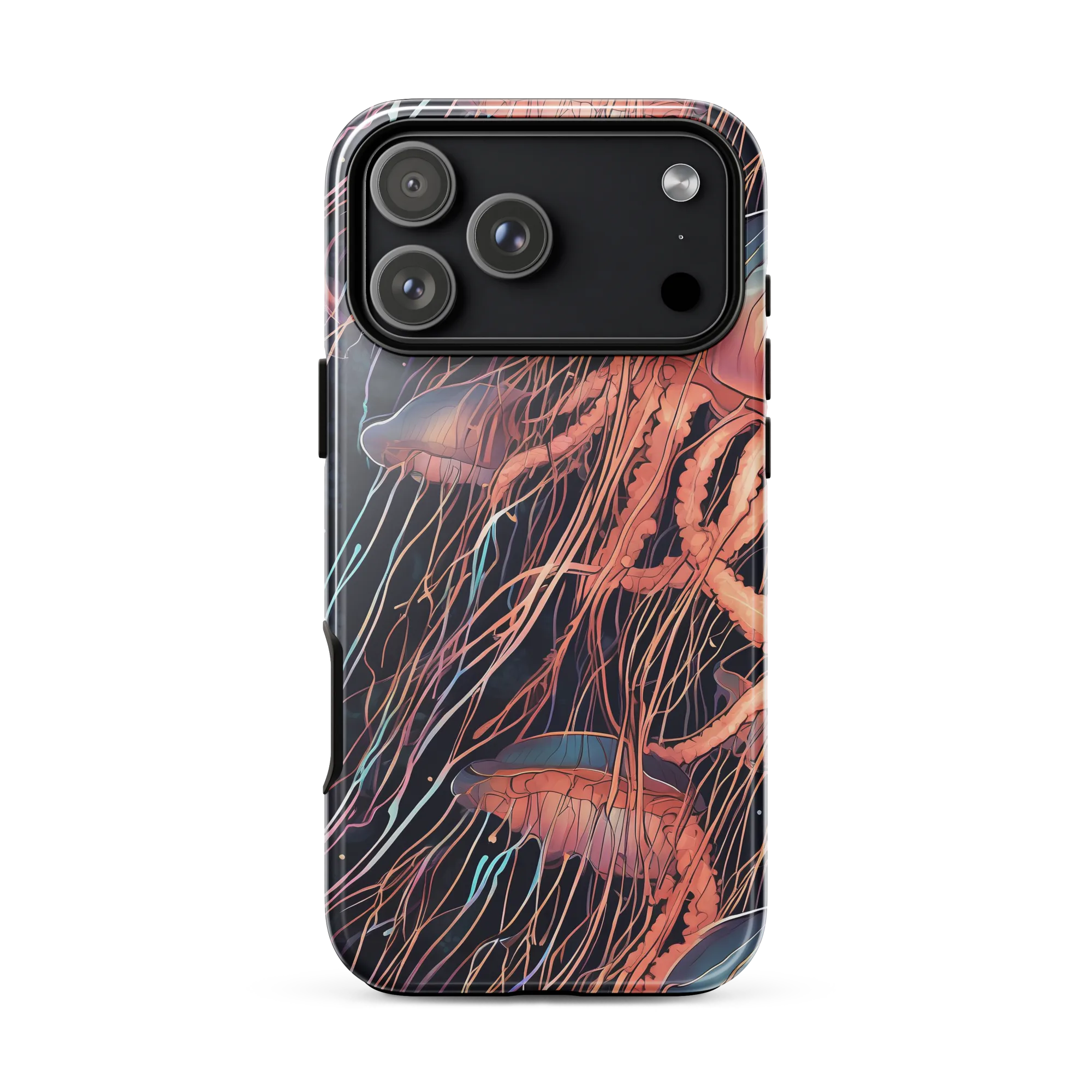Neon Medusa on Tough Case for iPhone® — Front