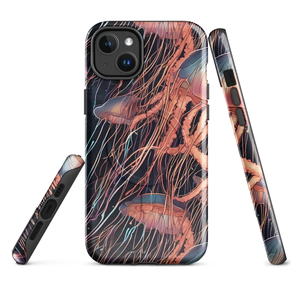 Neon Medusa on MagSafe Tough Case for iPhone® — Front