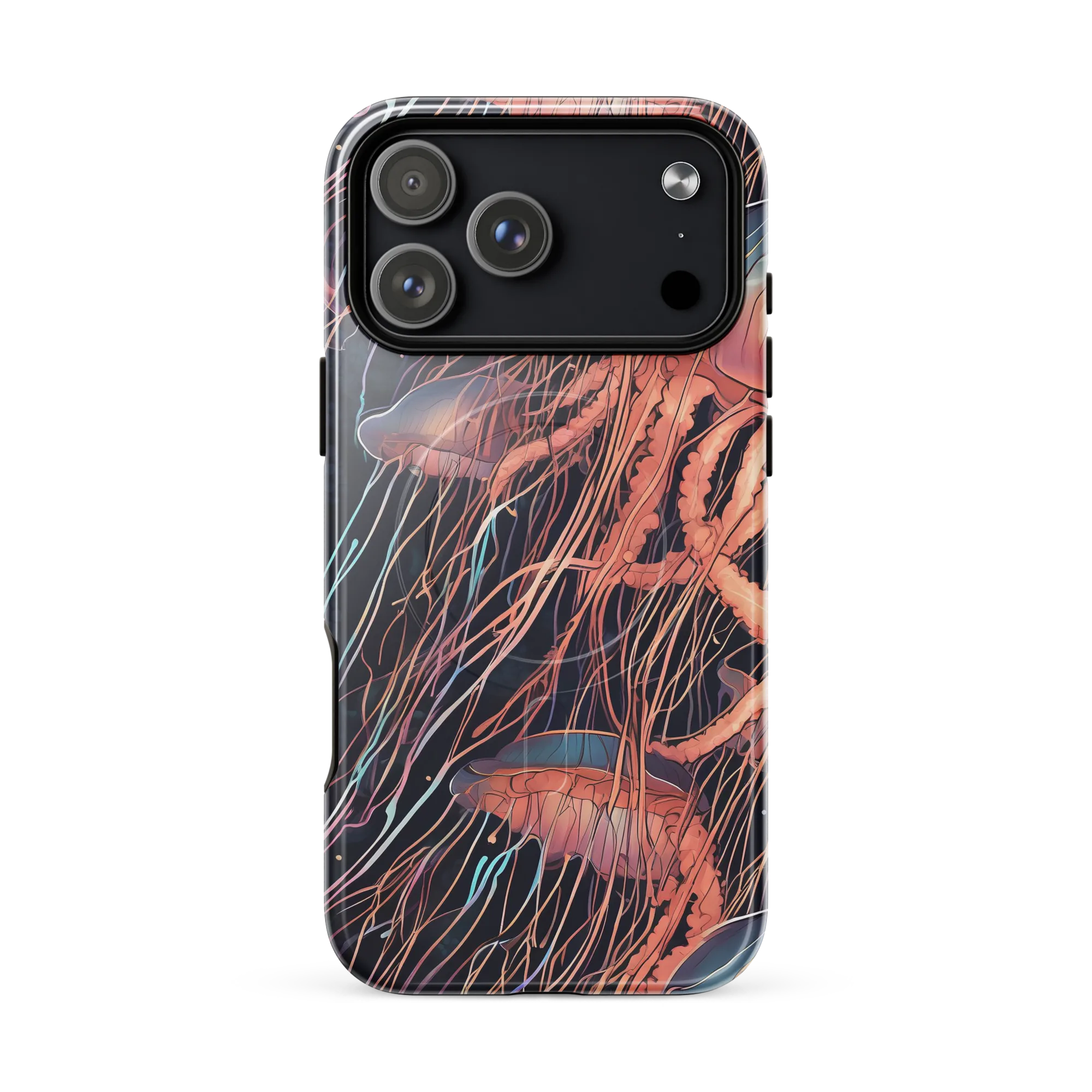 Neon Medusa on MagSafe Tough Case for iPhone® — Front
