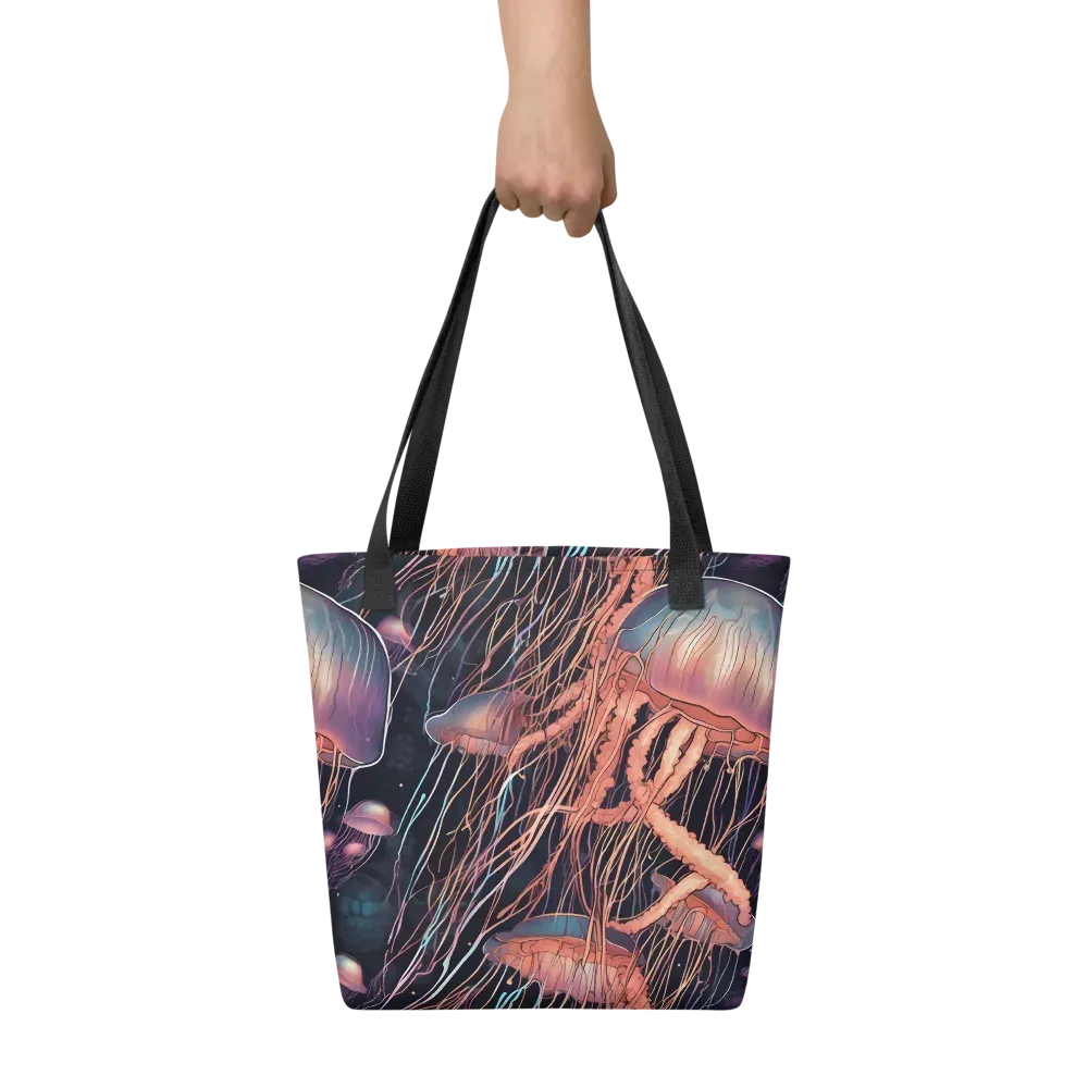Neon Medusa on Tote Bag — Front