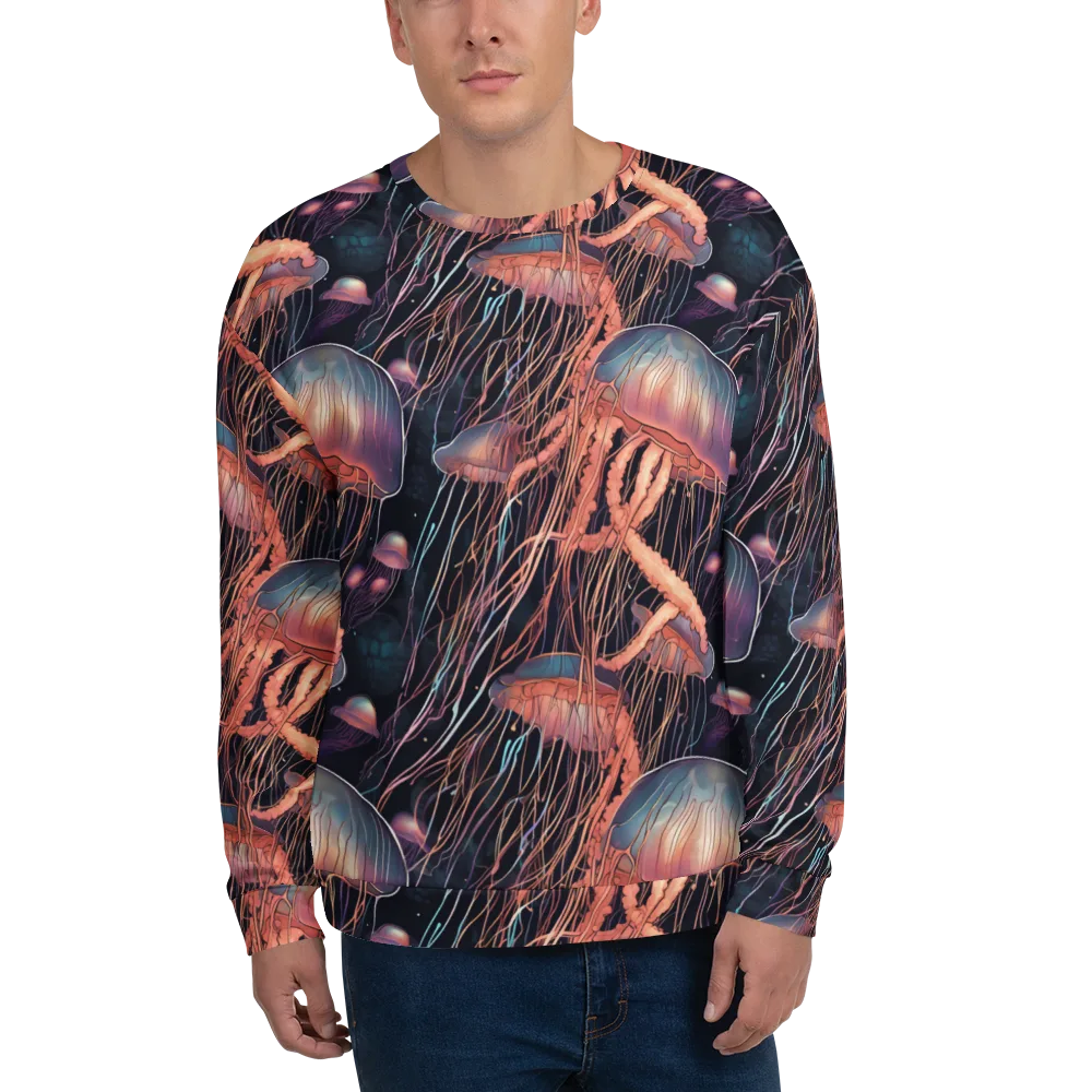 Neon Medusa on Sweatshirt — Front