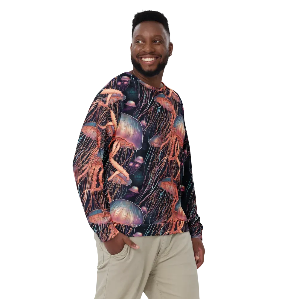 Neon Medusa on Sweatshirt — Front