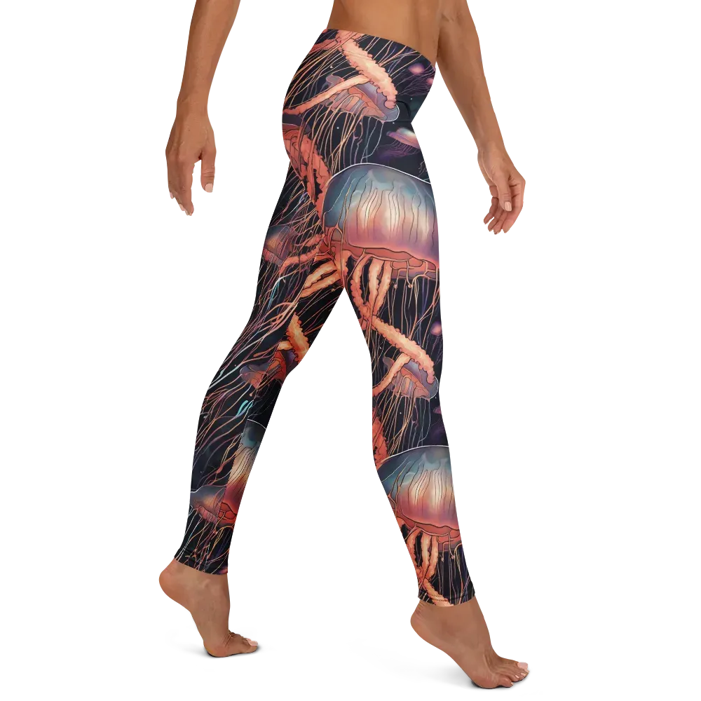 Neon Medusa on Leggings — Right