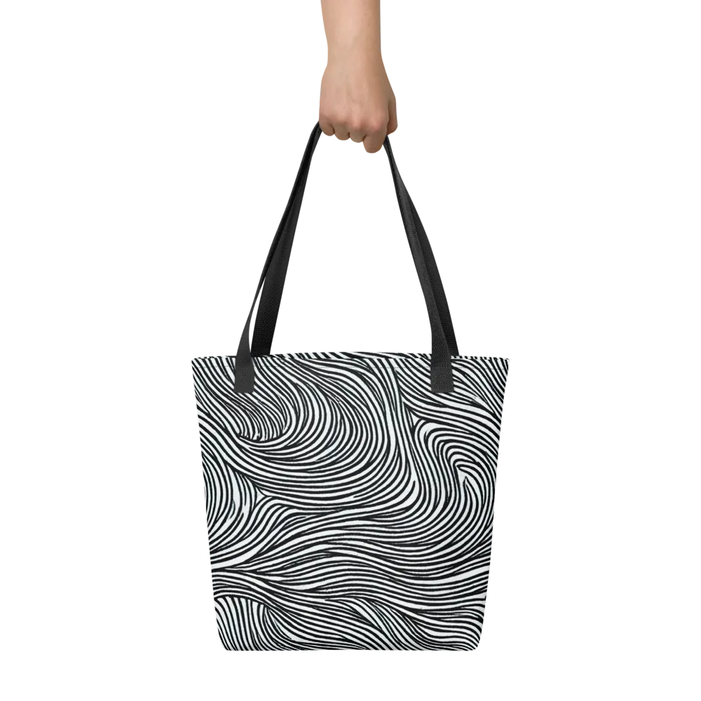 Ink Current on Tote Bag — Front