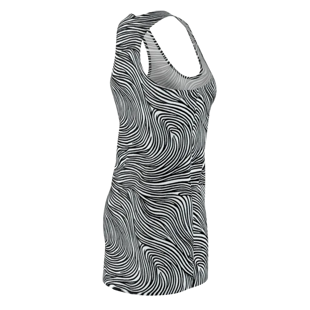 Ink Current on Racerback Dress — Back Side
