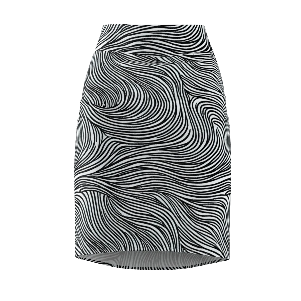Ink Current on Pencil Skirt — Front