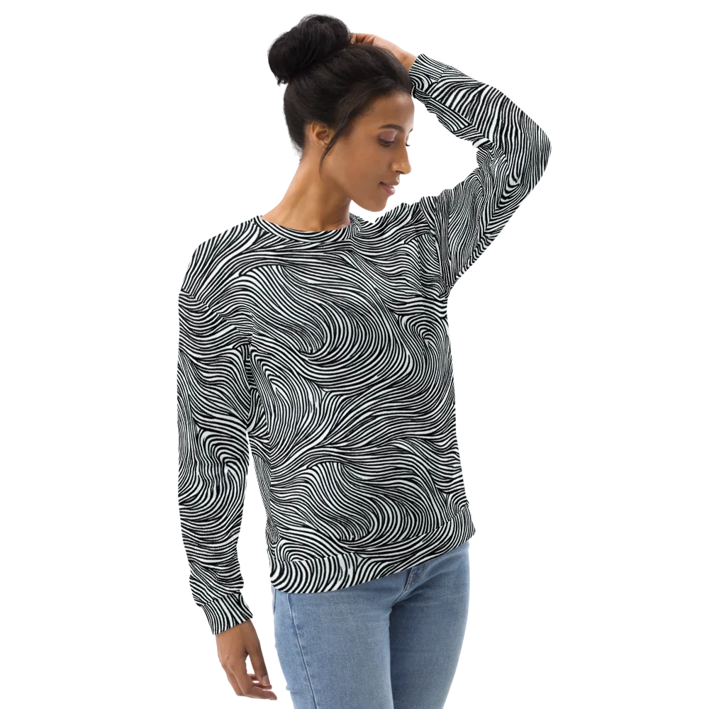 Ink Current on Sweatshirt — Right Front
