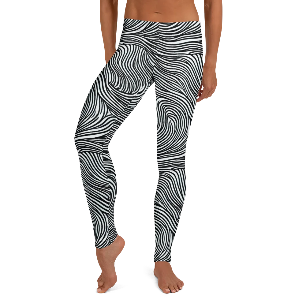 Ink Current on Leggings — Front