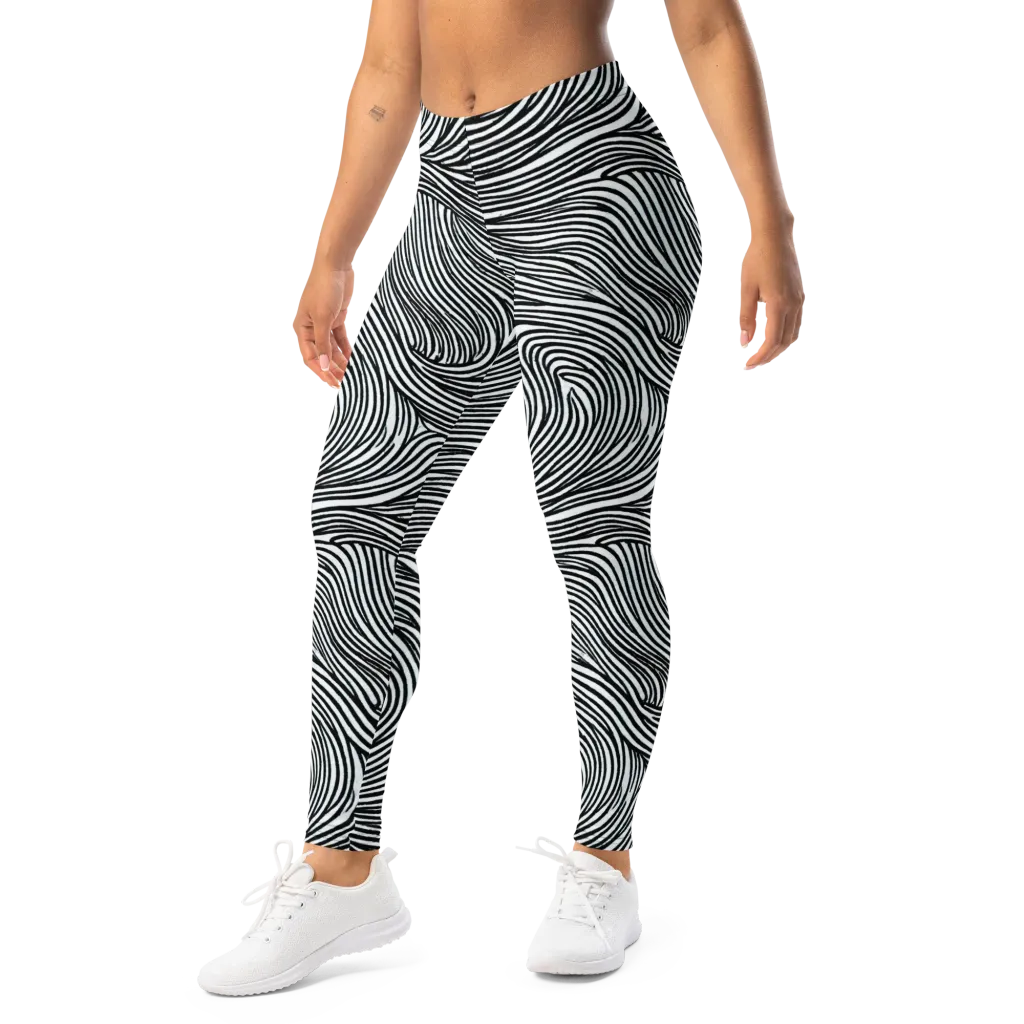 Ink Current on Leggings — Left Front