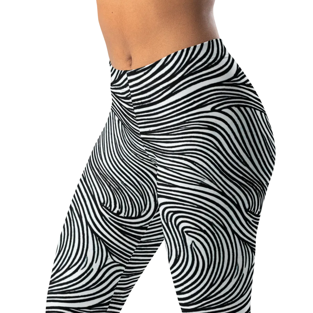 Ink Current on Leggings — Left Front