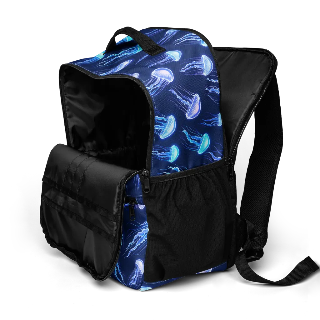 Electric Jellyfish on Utility Backpack — Product details 2