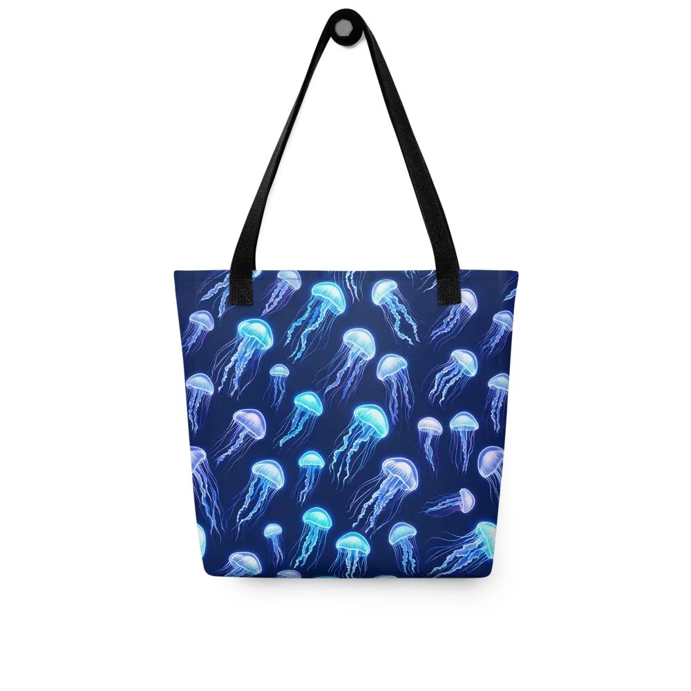 Electric Jellyfish on Tote Bag — Front