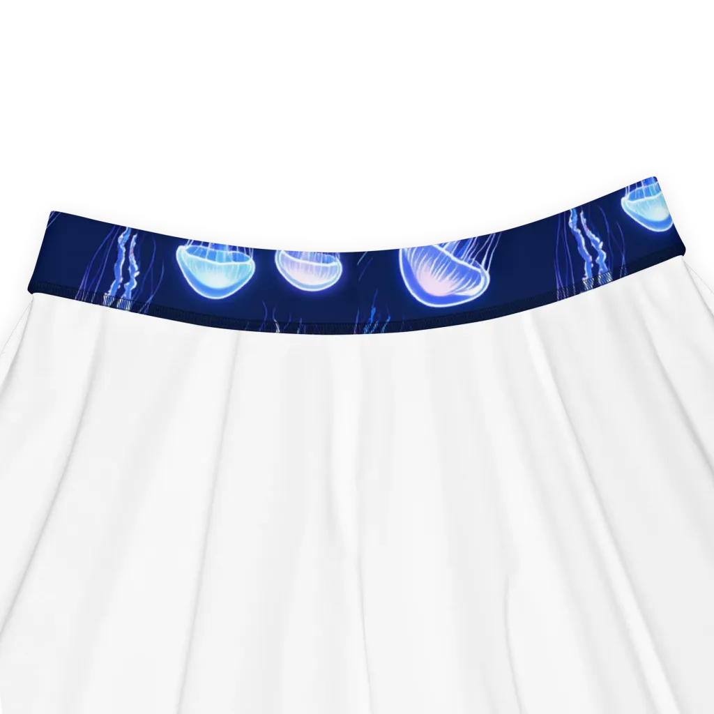 Electric Jellyfish on Skater Skirt — Product details