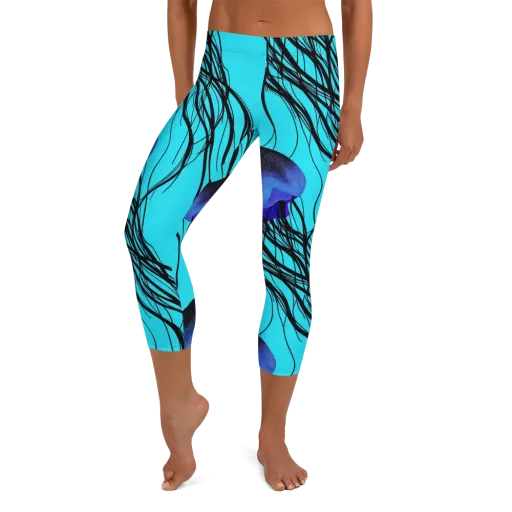 Electric Jelly on a Capri Leggings
