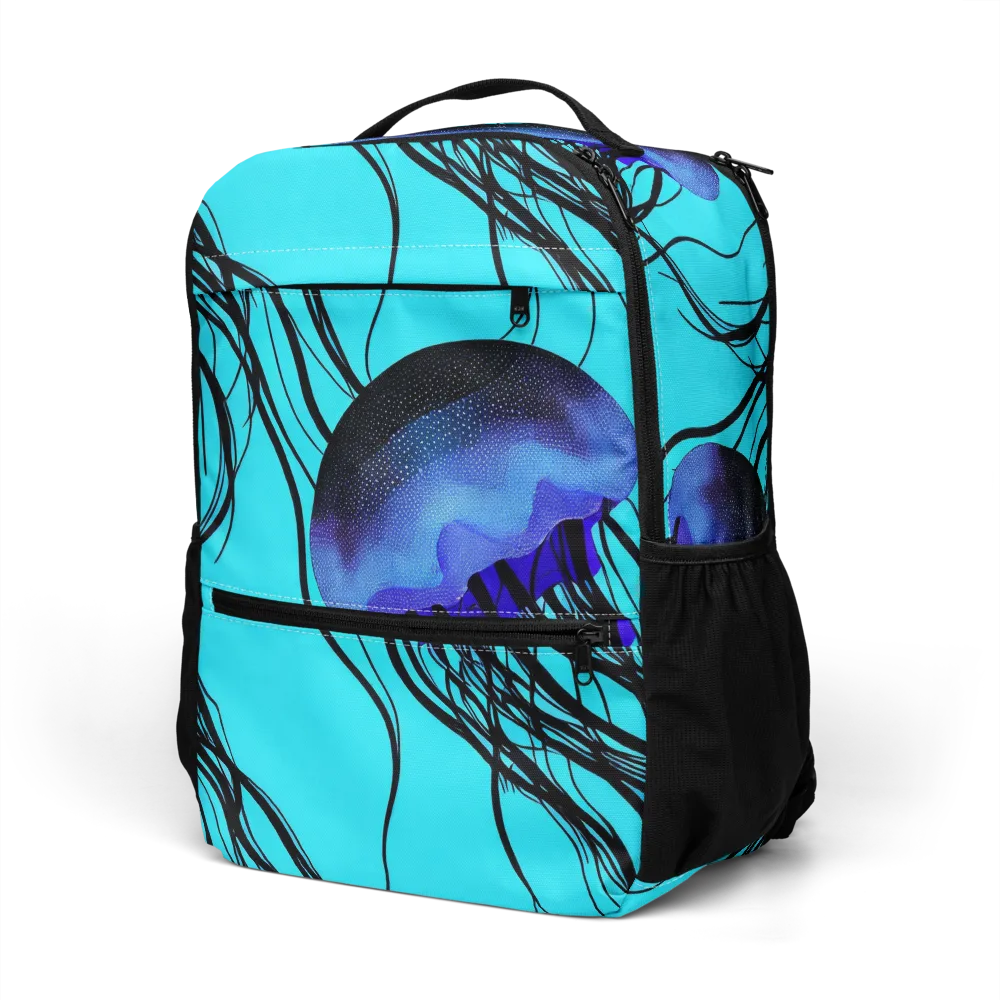 Electric Jelly on Utility Backpack — Left Front