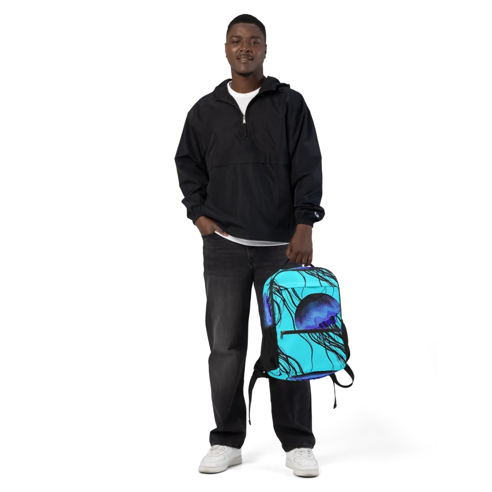 Electric Jelly on Utility Backpack — Front