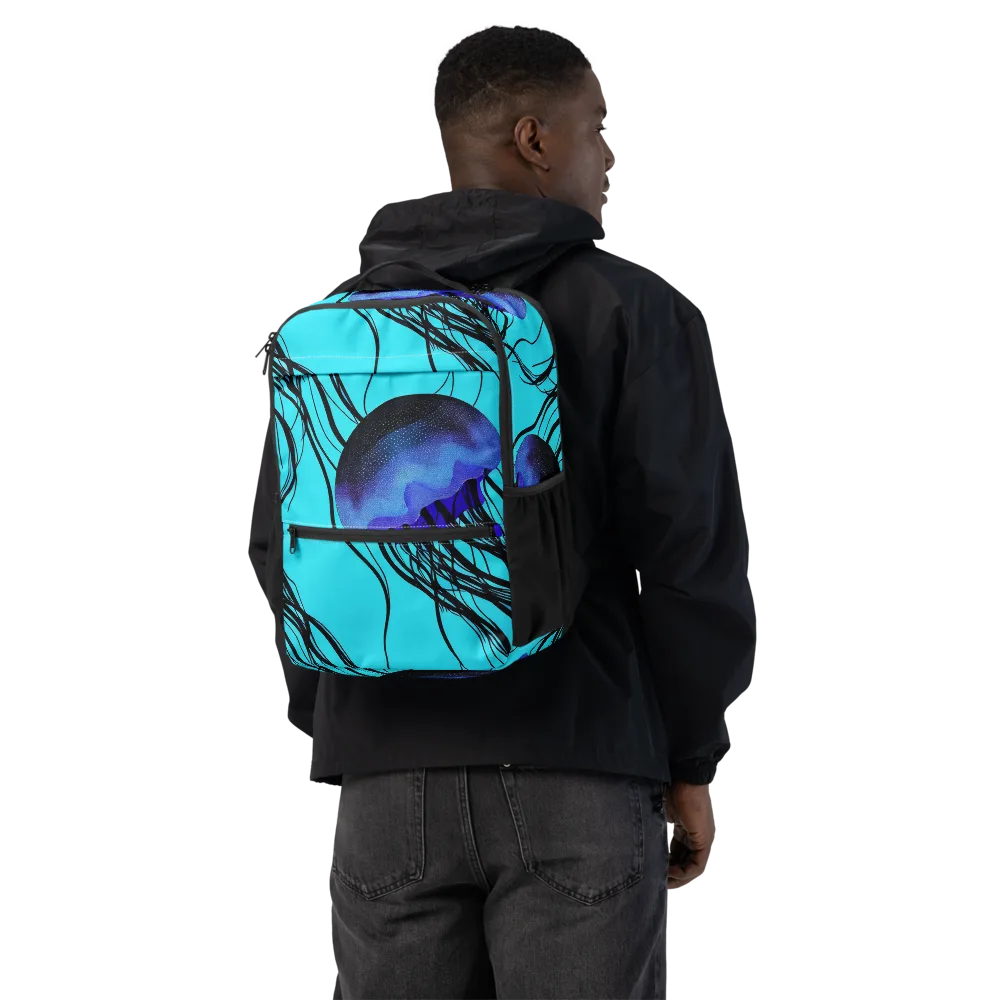 Electric Jelly on Utility Backpack — Back