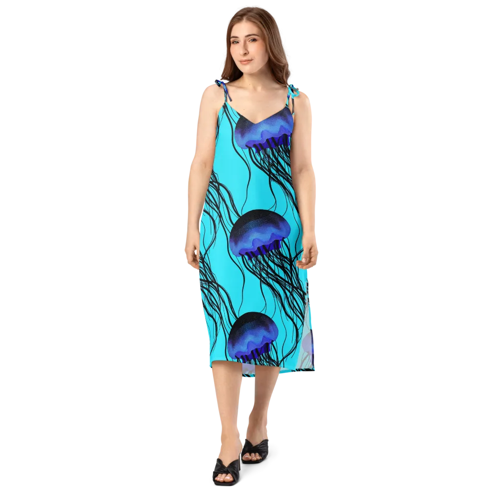 Electric Jelly on Slip Dress — Front