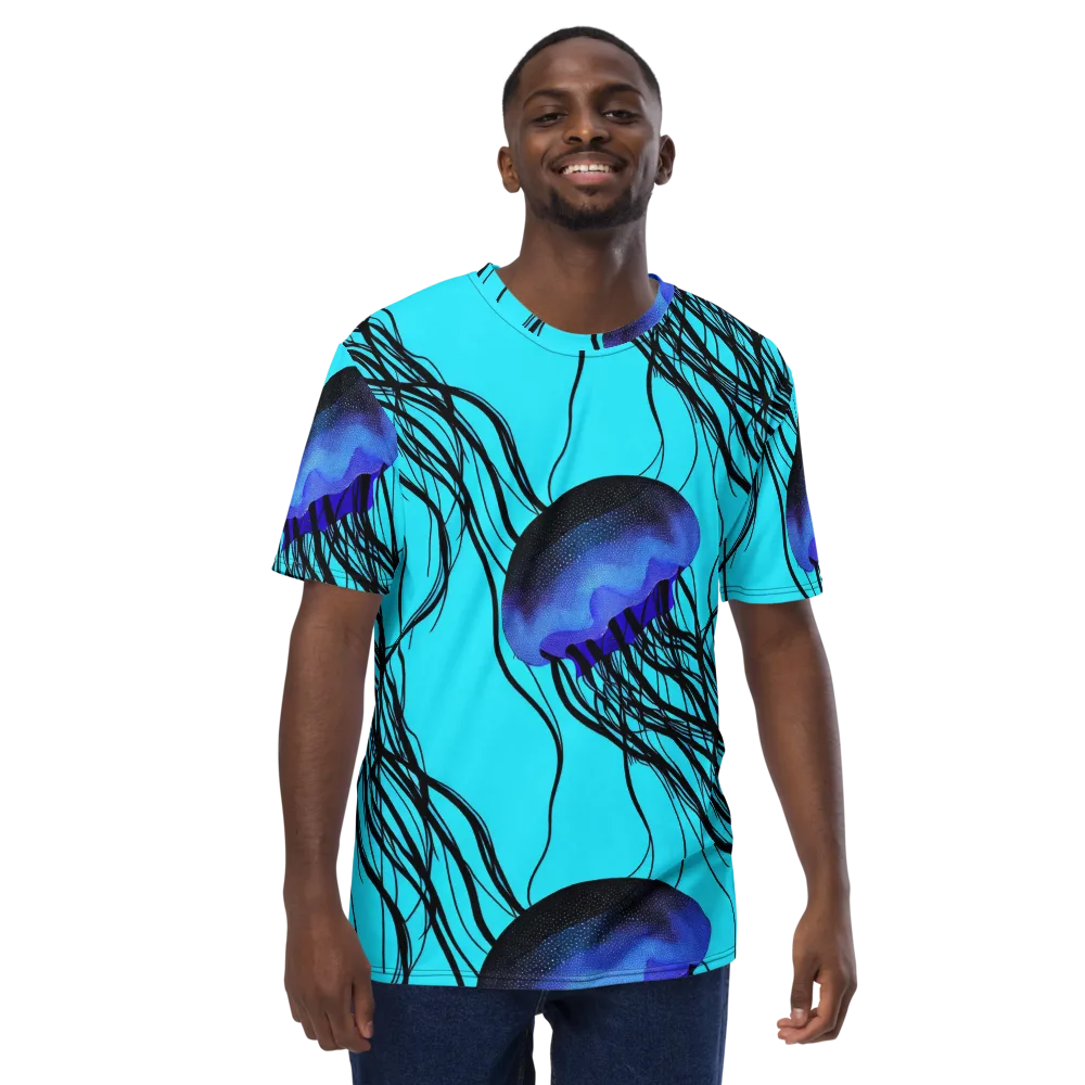 Electric Jelly on Men's Crew Neck T-Shirt — Front