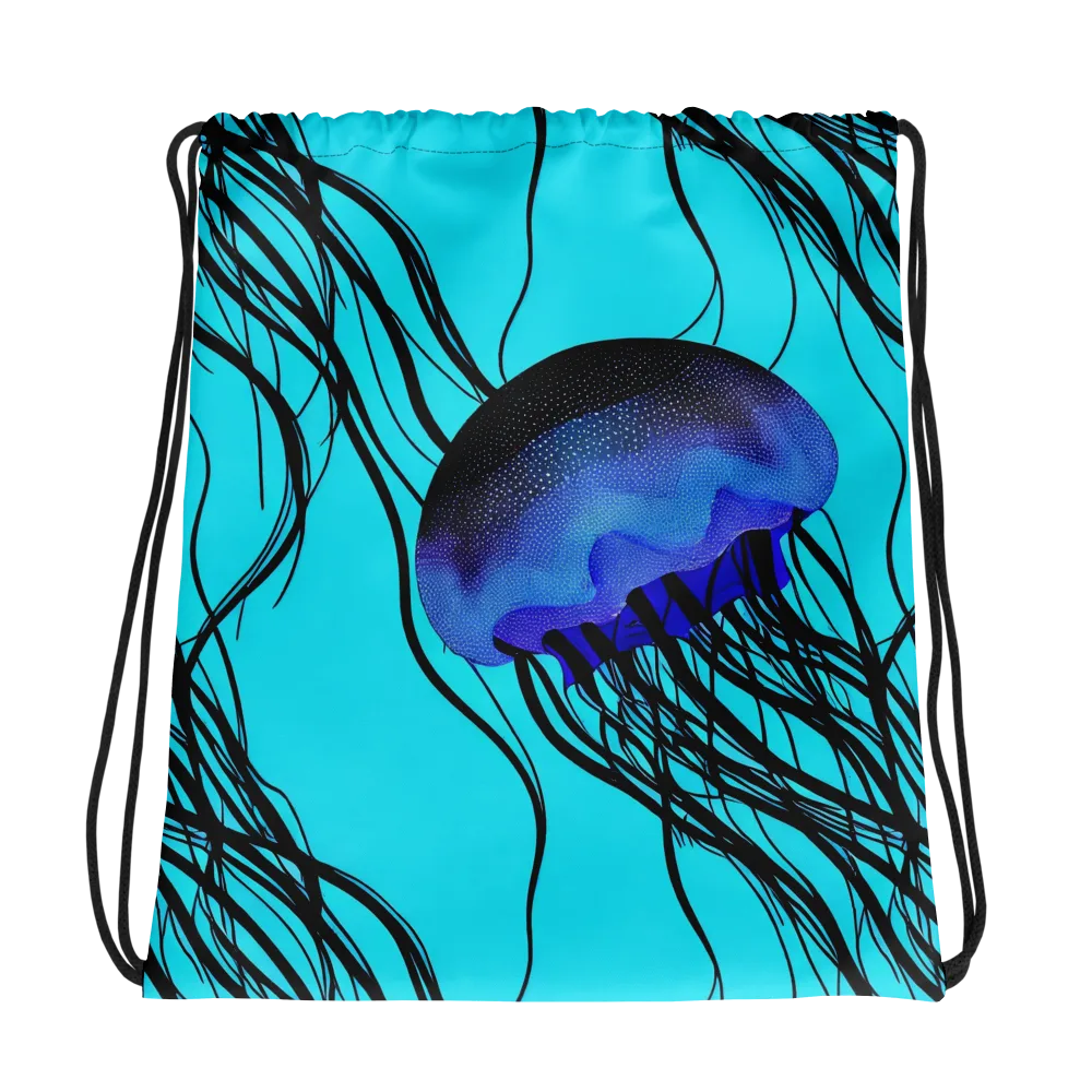Electric Jelly on Drawstring Bag — Photo
