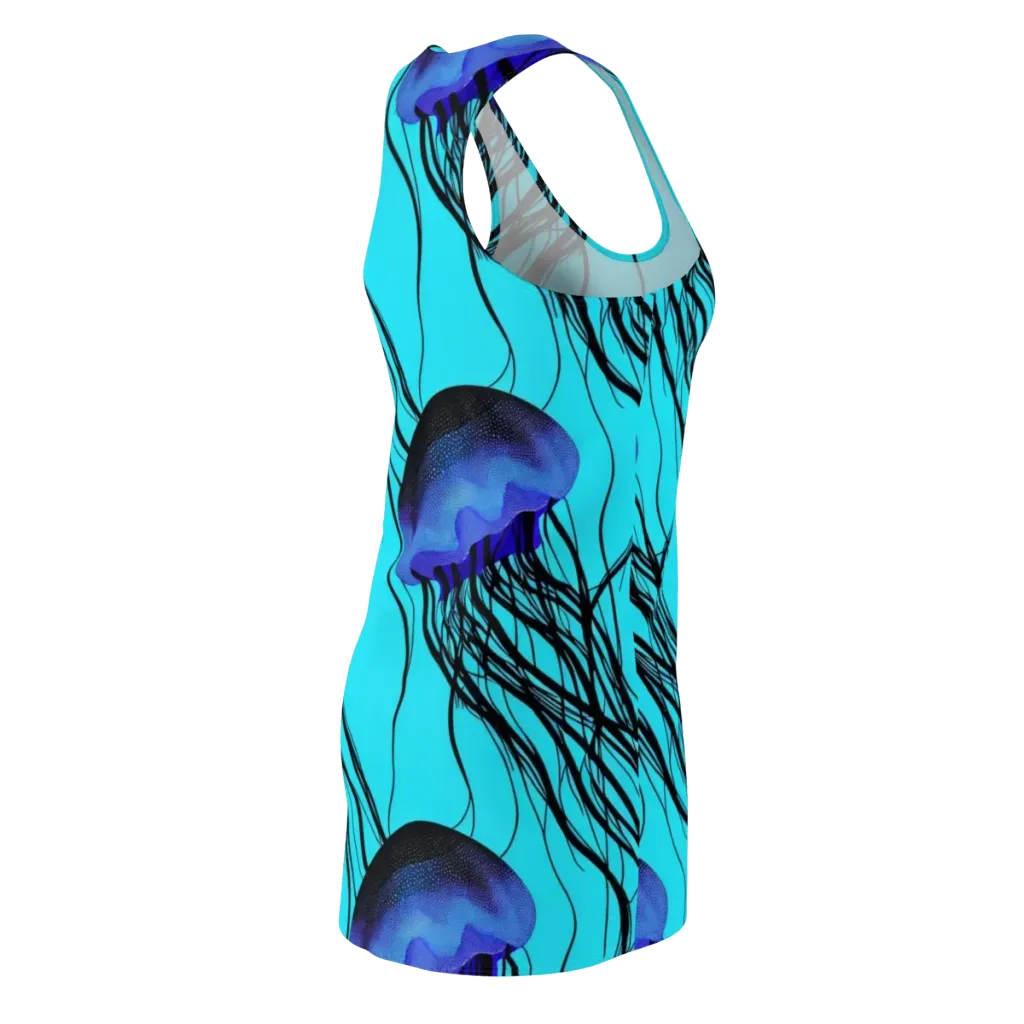 Electric Jelly on Racerback Dress — Back Side