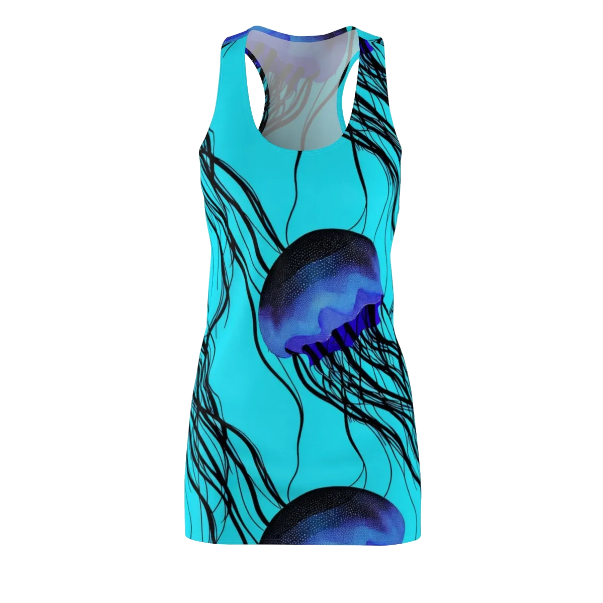 Electric Jelly on Racerback Dress — Front