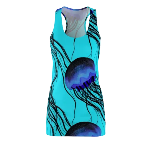 Electric Jelly on a Racerback Dress