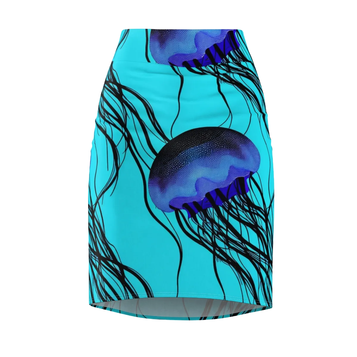 Electric Jelly on Pencil Skirt — Front