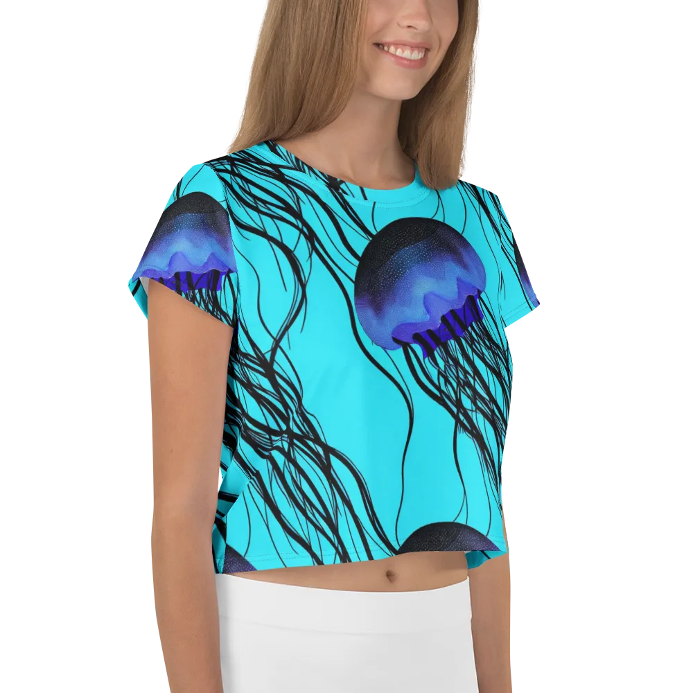 Electric Jelly on Crop Tee — Right
