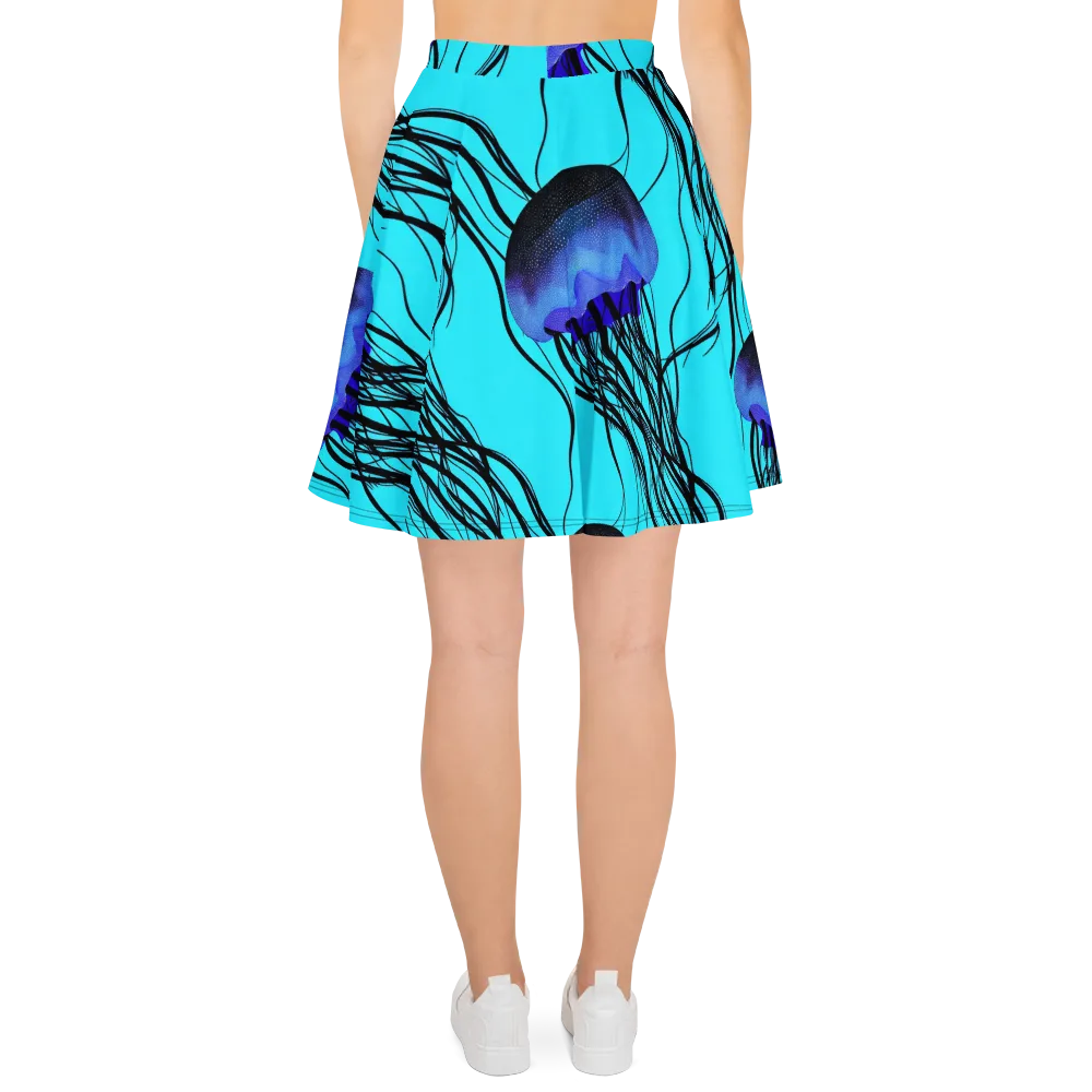 Electric Jelly on Skater Skirt — Back