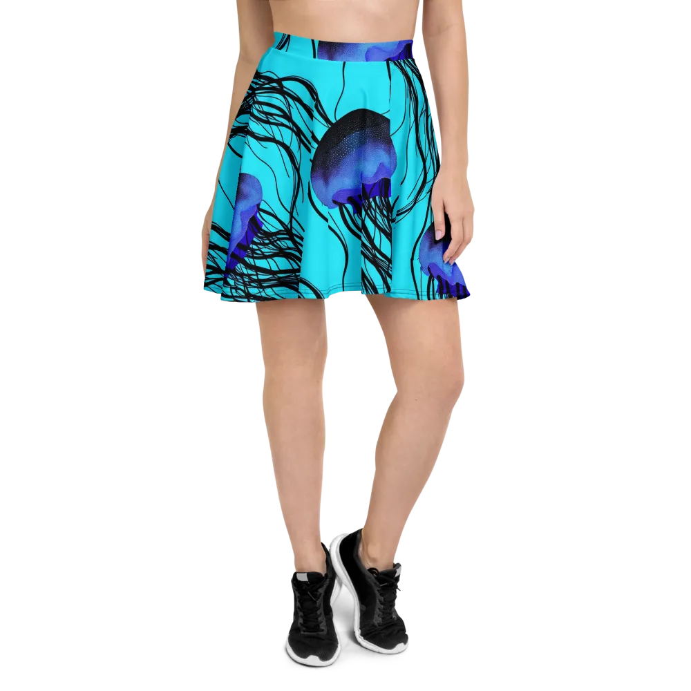 Electric Jelly on Skater Skirt — Front
