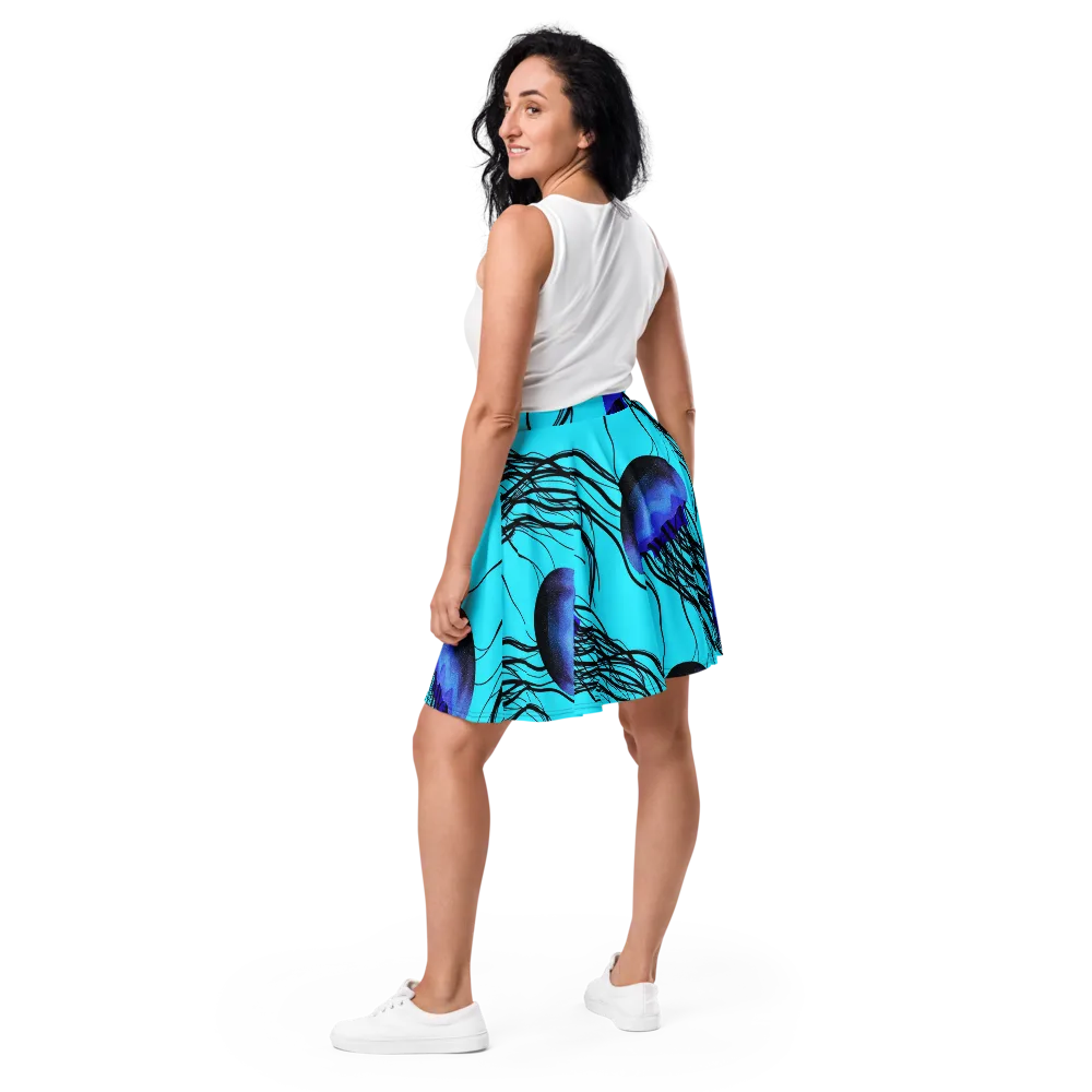 Electric Jelly on Skater Skirt — Back