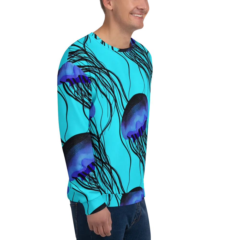 Electric Jelly on Sweatshirt — Right Front