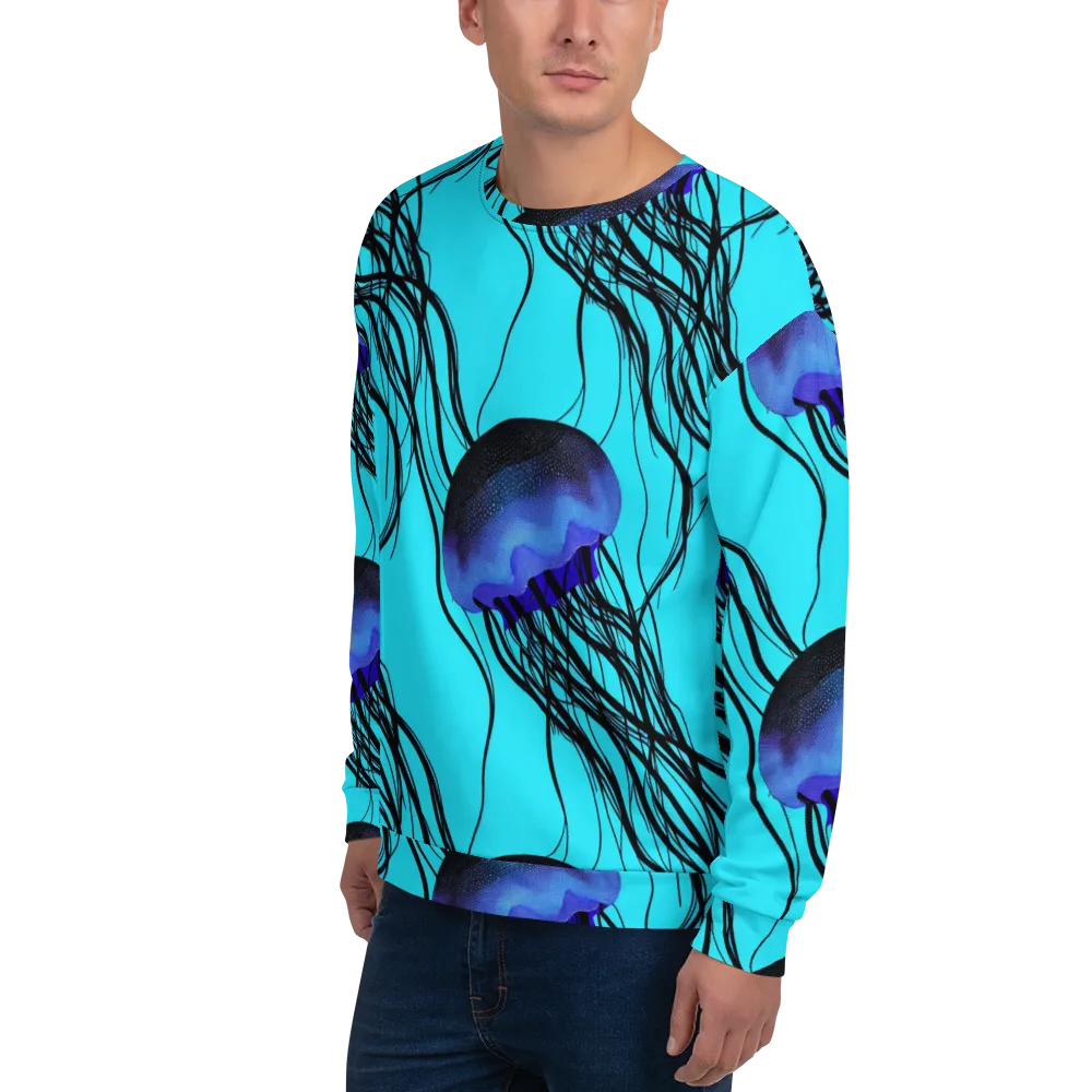 Electric Jelly on Sweatshirt — Left Front