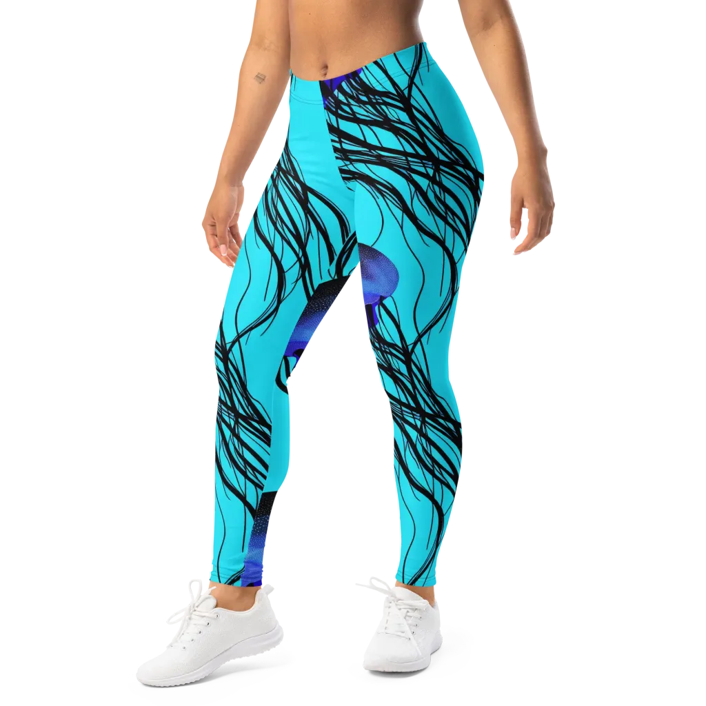 Electric Jelly on Leggings — Left Front