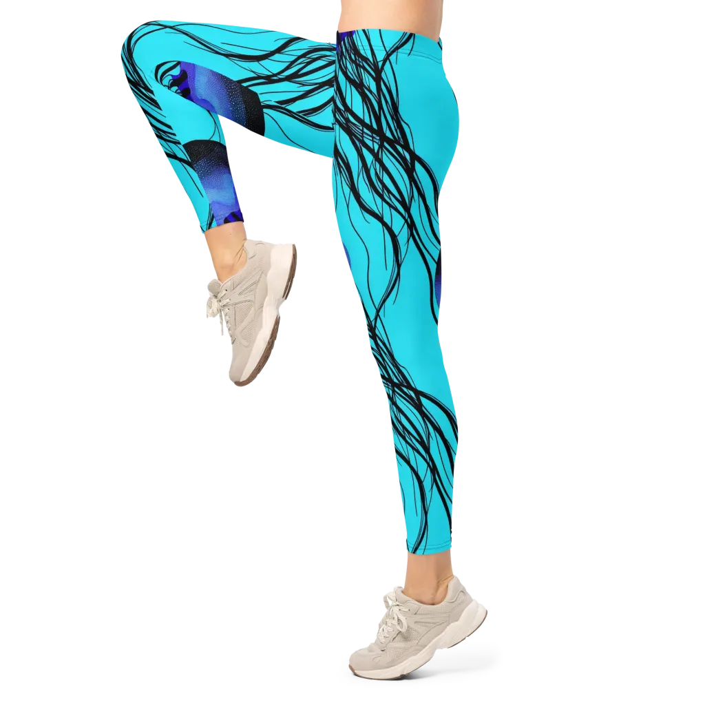 Electric Jelly on Leggings — Left
