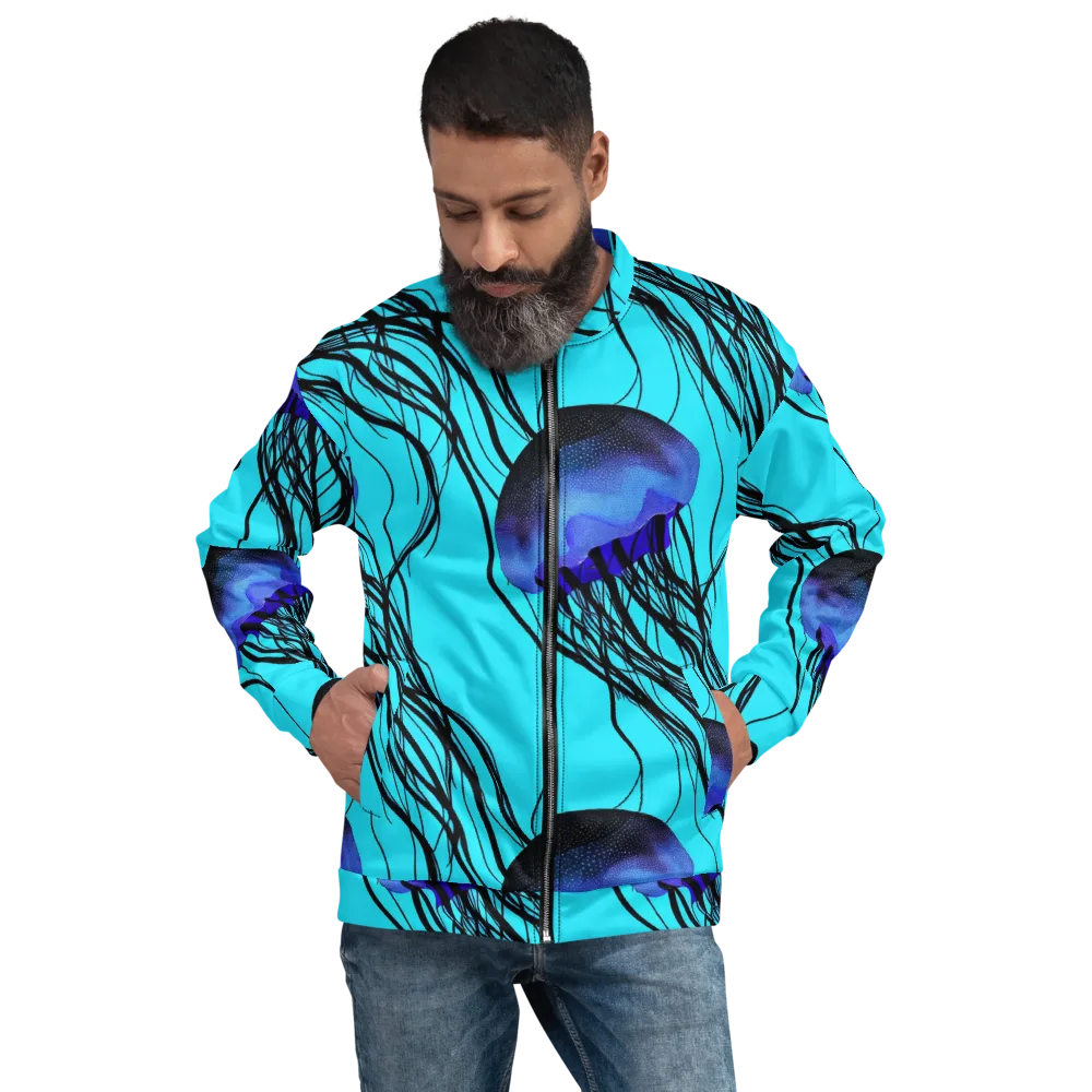 Electric Jelly on Bomber Jacket — Front