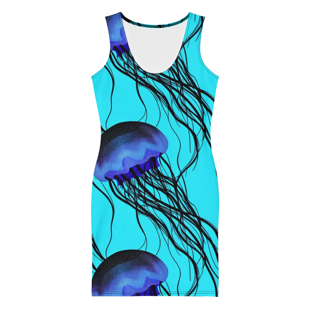 Electric Jelly on Bodycon Dress — Front