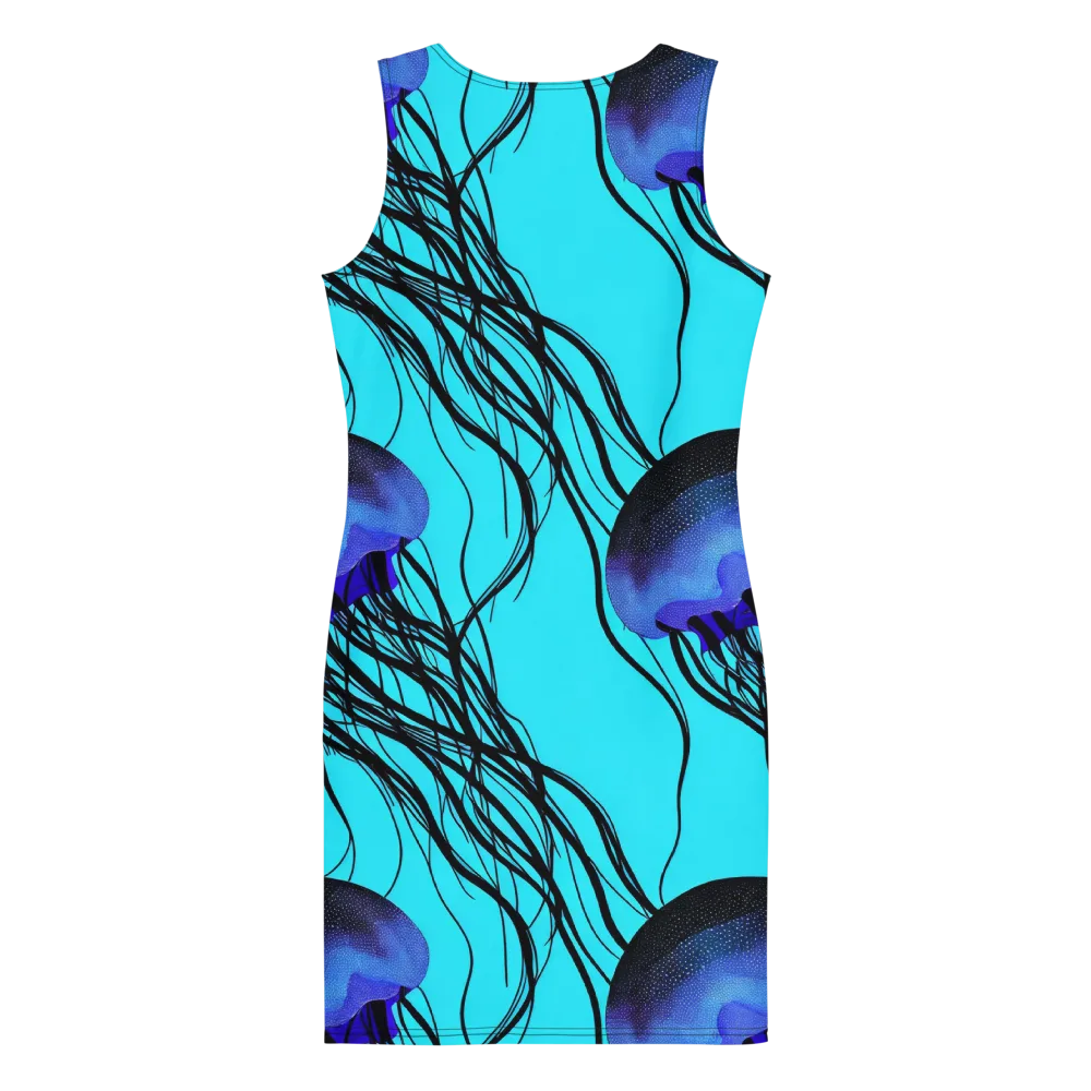 Electric Jelly on Bodycon Dress — Back