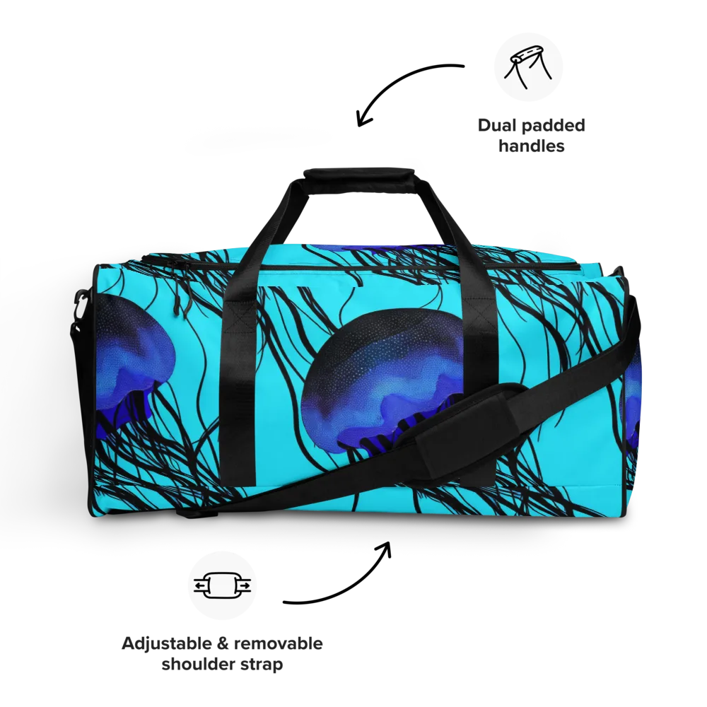 Electric Jelly on Duffle Bag — Front