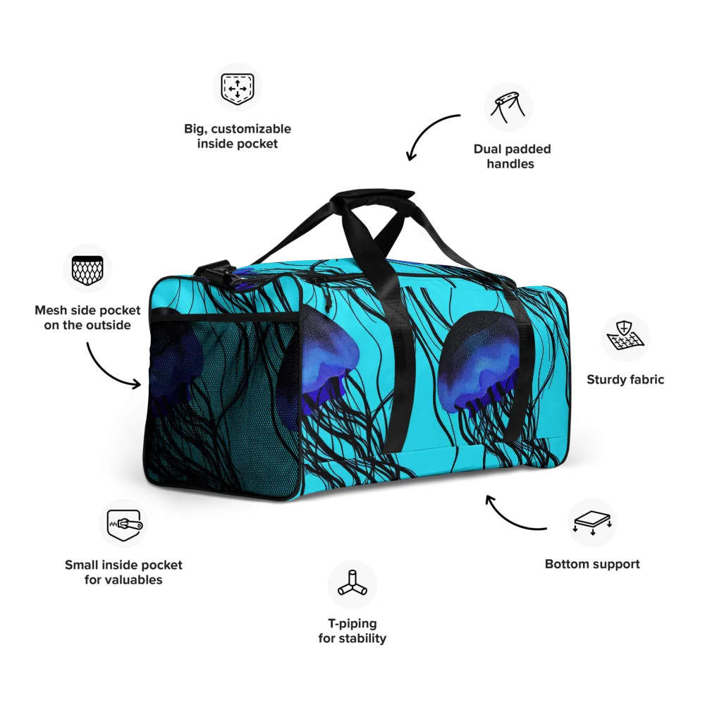 Electric Jelly on Duffle Bag — Right Front