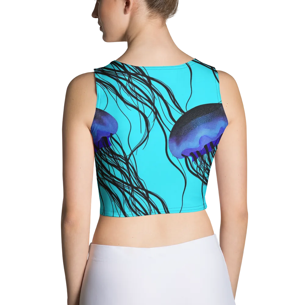Electric Jelly on Crop Top — Back