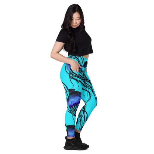 Electric Jelly on a Leggings with Pockets